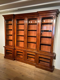 Large Early Victorian Bookcase