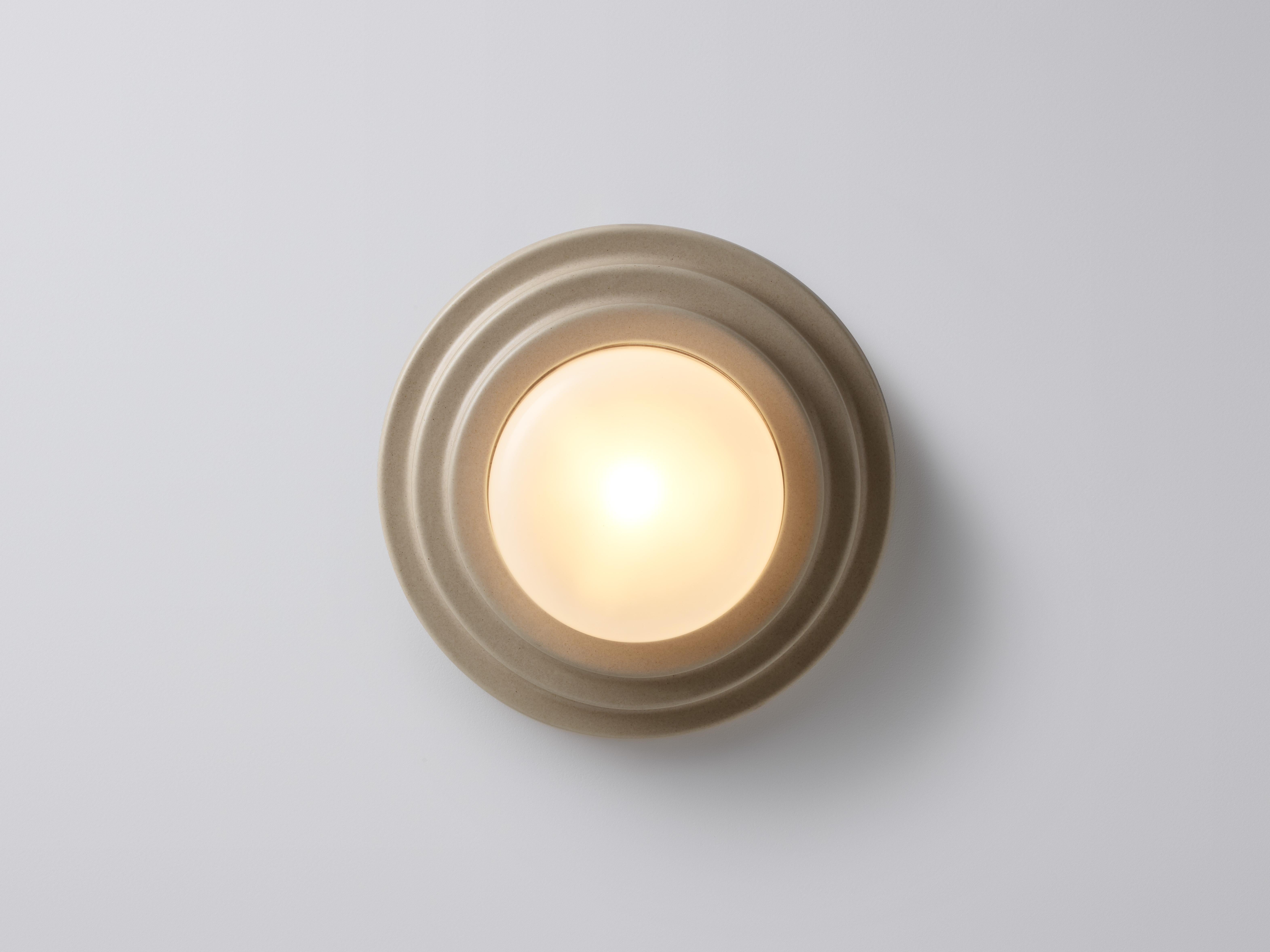 Australian Large Earth Honey Wall Sconce by Coco Flip For Sale