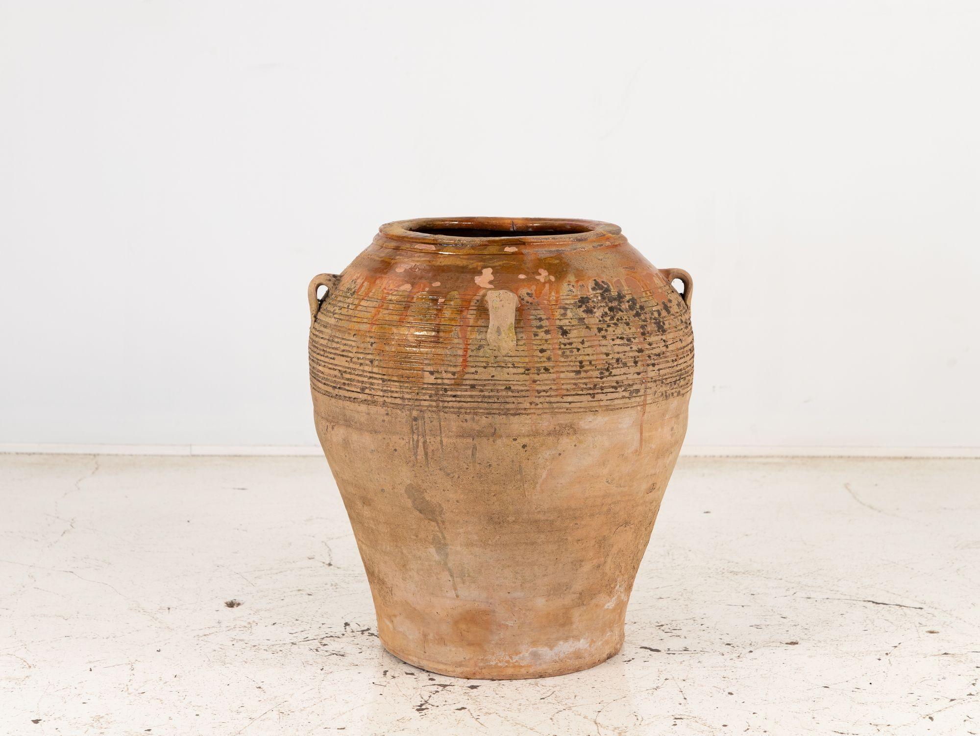 old earthenware pot