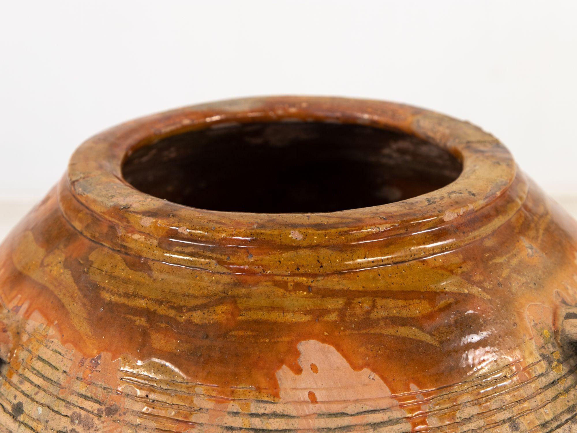 Large Earthenware Pot, late 19th Century For Sale 3