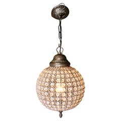 Large Eastern Style Globe Hanging Pendant Light