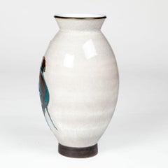 Grand vase de sol Ebbe Sadolin Unique Art Deco - Bing & Grøndahl, c. 1920-30