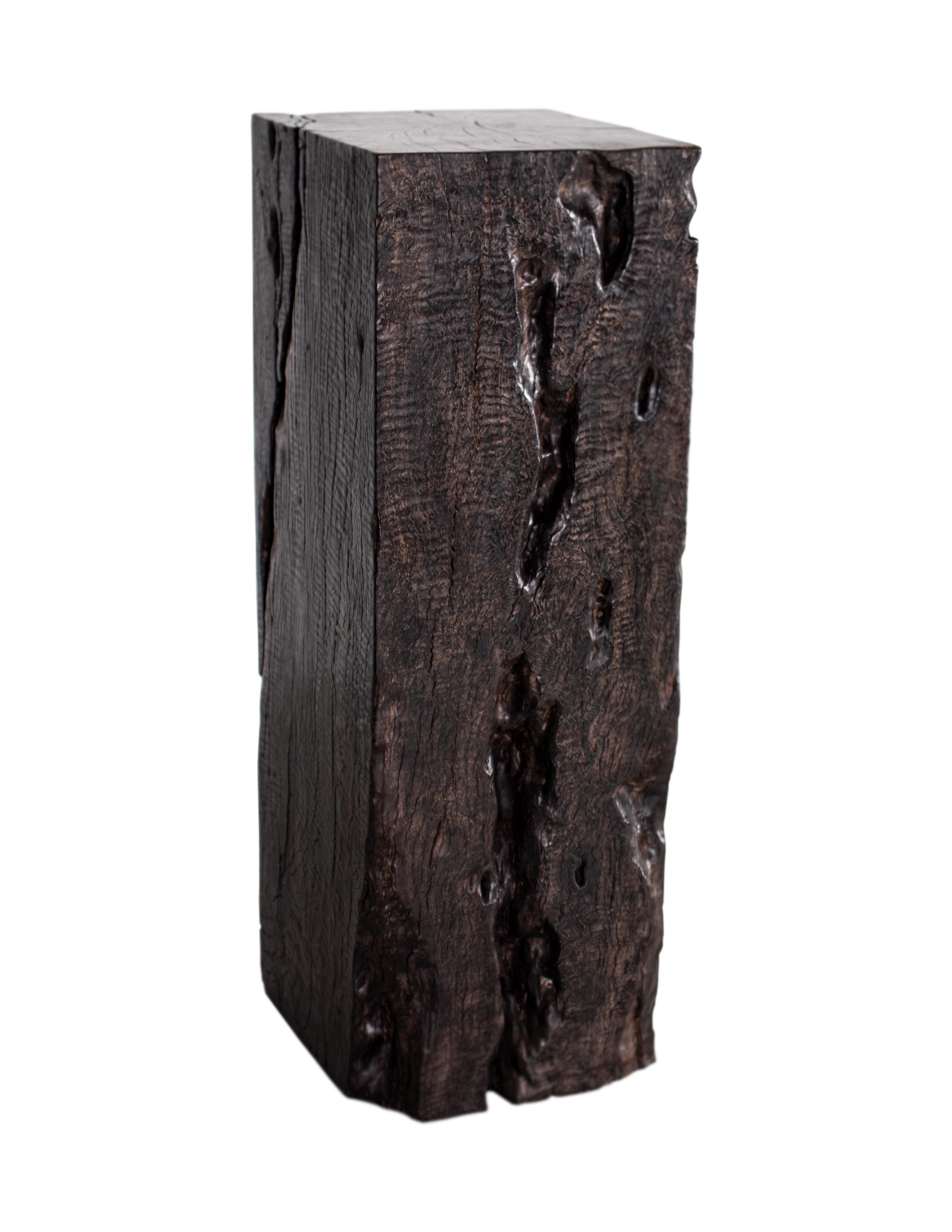 Large ebonized lychee wood display. In my organic, contemporary, vintage and mid-century modern aesthetic.

Piece from the Le Monde collection. Exclusive to Brendan Bass.
     