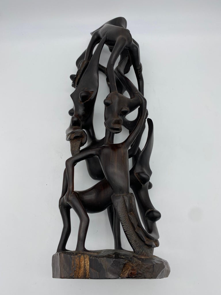 Large Ebony Wood African Sculpture For Sale at 1stDibs ebony wood carvings, bigebony