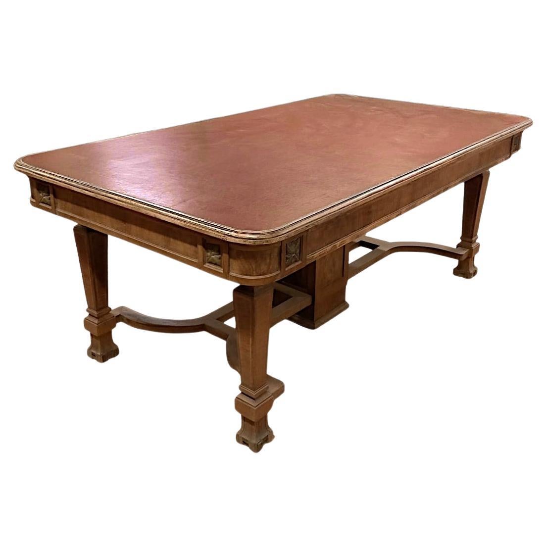 Grande table éclectique Liberty du début du XXe siècle en vente