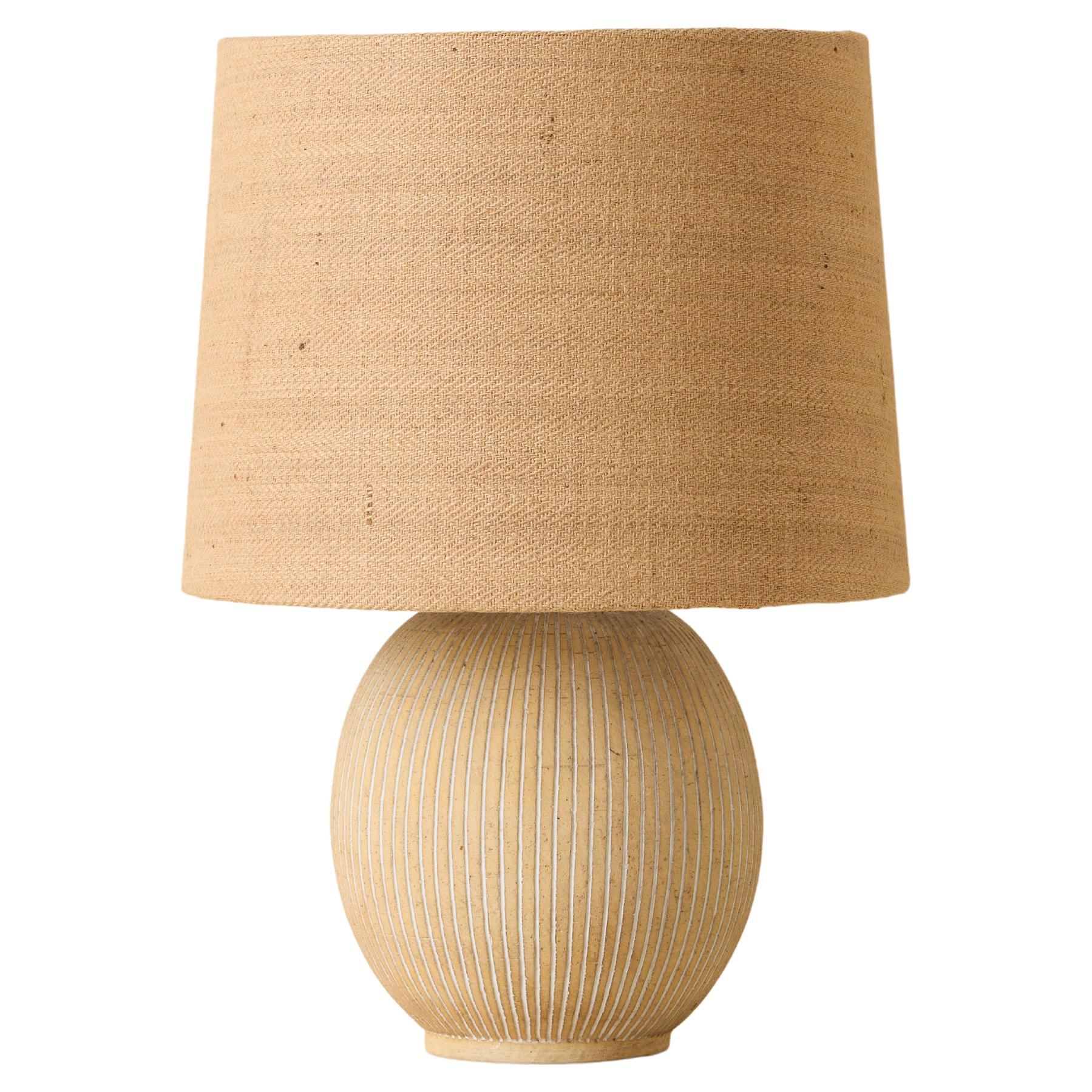 Grande lampe de table Edgar Böckman, Suède, années 1950 en vente