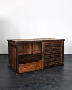 Large Edo Period Japanese Tansu/Sideboard Wabi Sabi