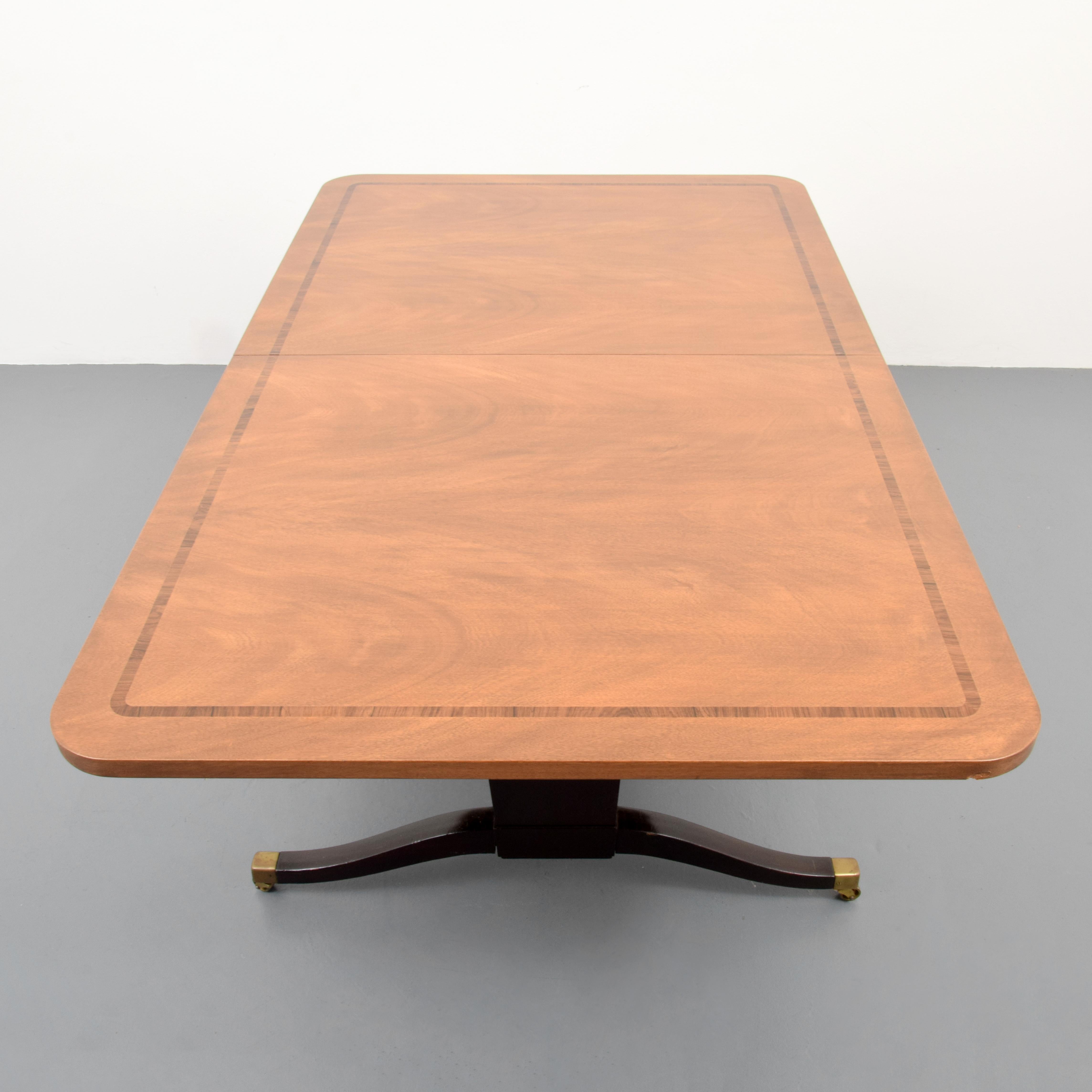 American Large Edward Wormley Dining Table