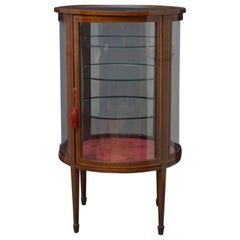 Antique Large Edwardian Display Cabinet