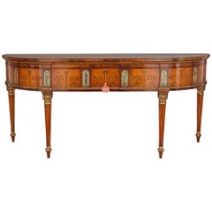 Antique Large Edwardian Sideboard in the Neoclassical Style
