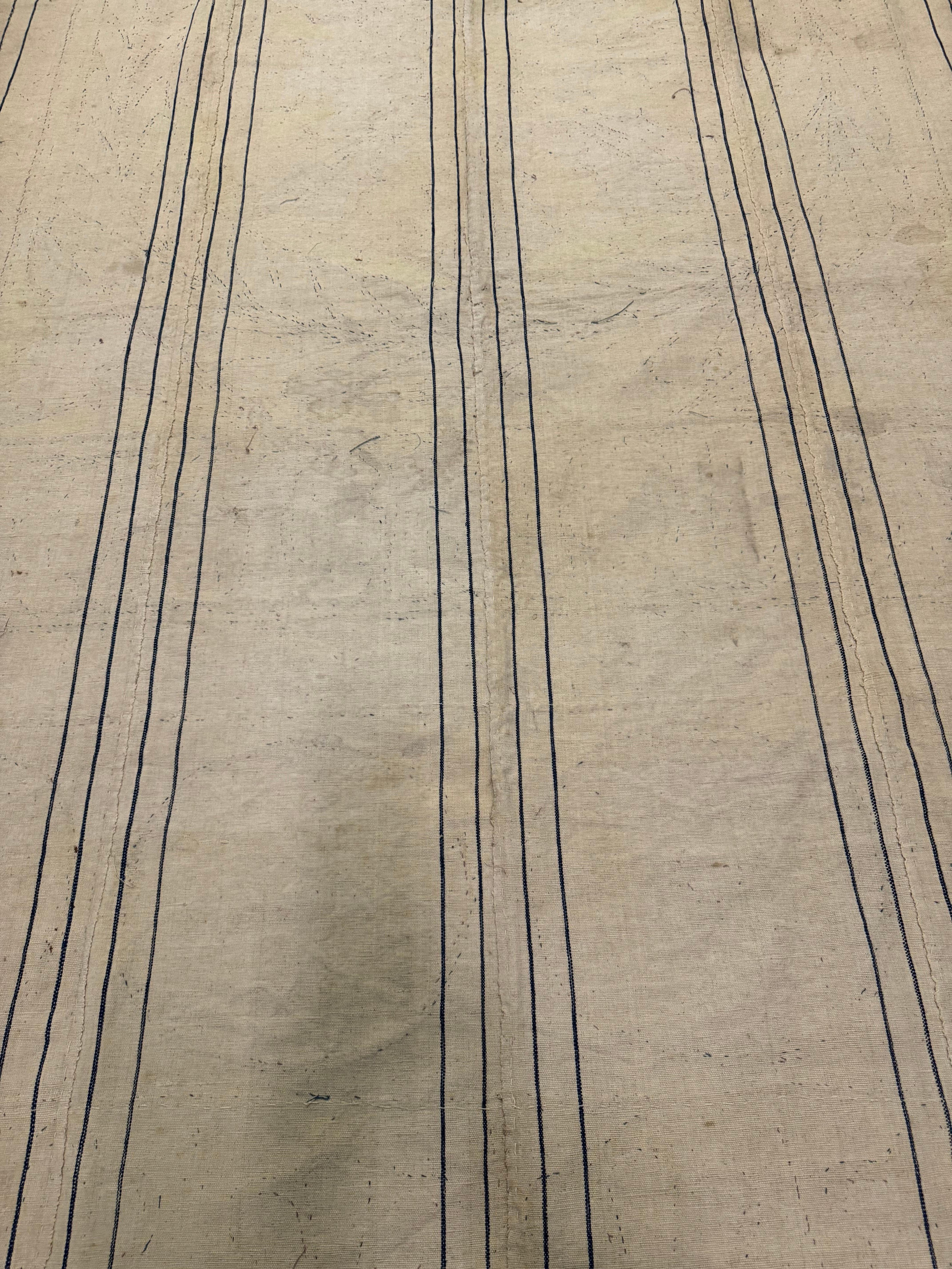 Hand-Woven Large Egyptian cotton applique Tent Panel / Khayamiya, early 20th century