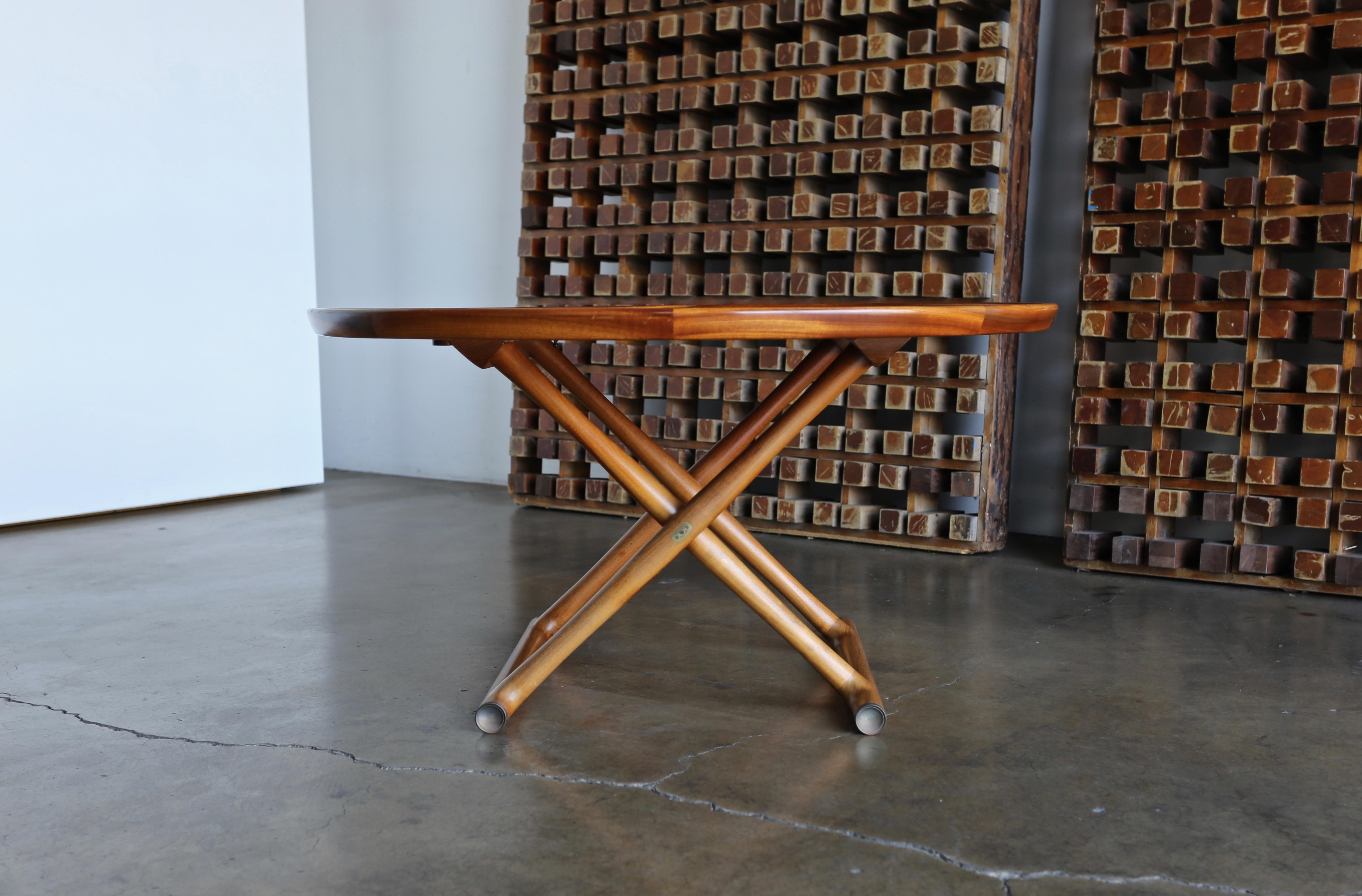 Mid-Century Modern Large Egyptian Table by Mogens Lassen for A.J. Iversen, circa 1955