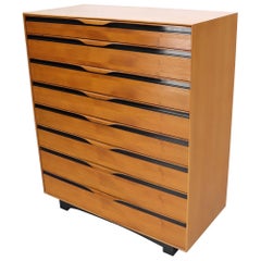 Used Large Eight Drawers Tall Dresser Chest