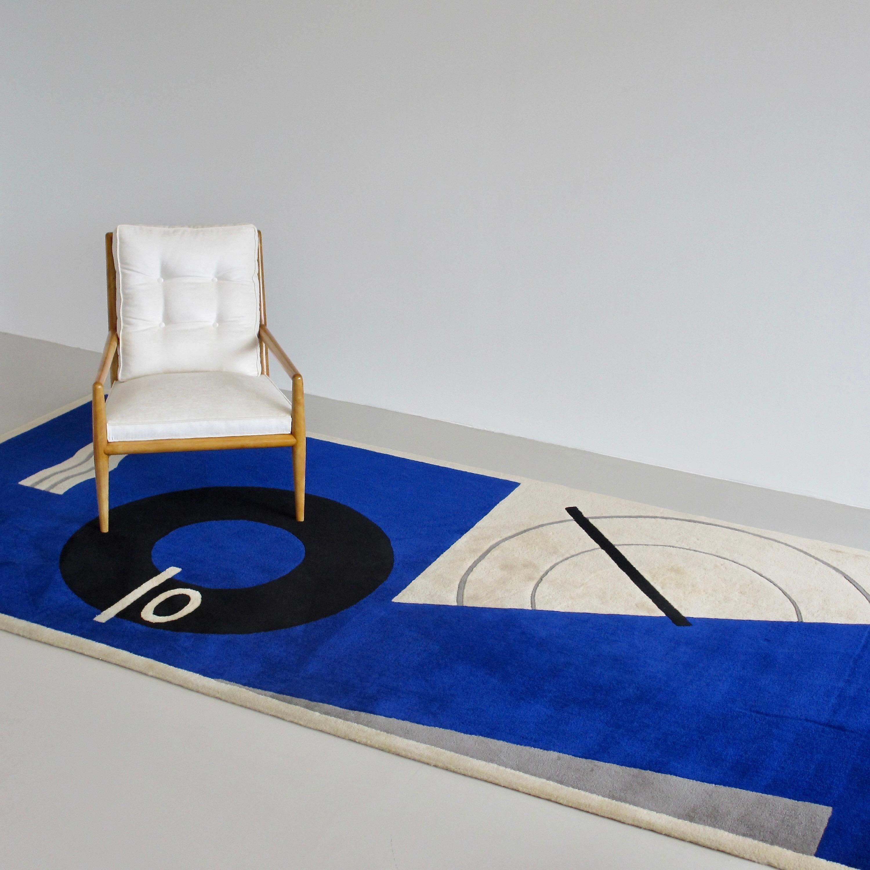 Large Eileen Grey Designed Carpet 'Méditerranée', ECART Paris 1