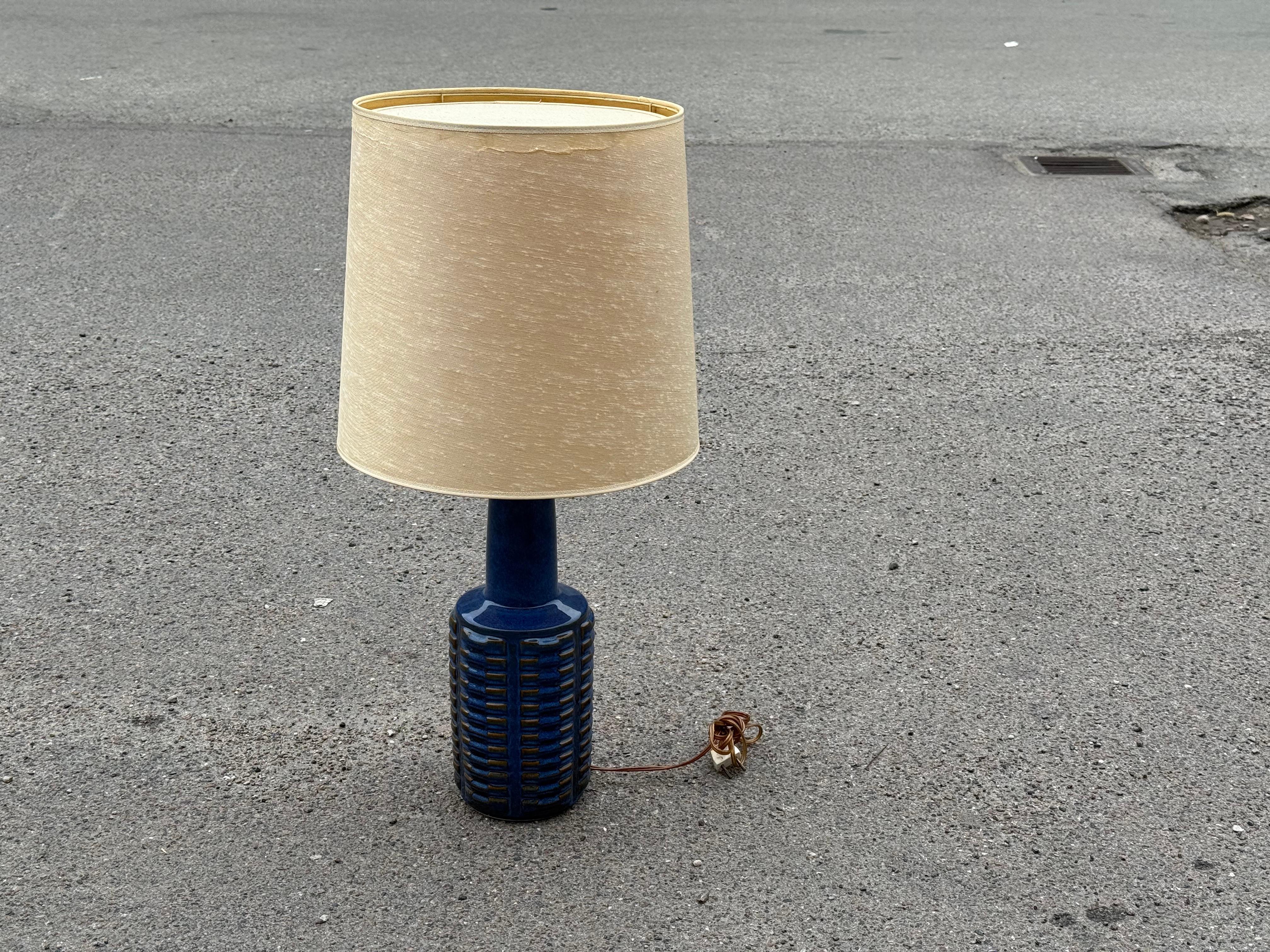 Danese Grande lampada in ceramica di Einar Johansen per Søholm, Danimarca, anni '70 in vendita