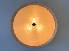 Large & Elegant Mid-Century Sconce or Flush Mount by Hillebrand Germany 1950s