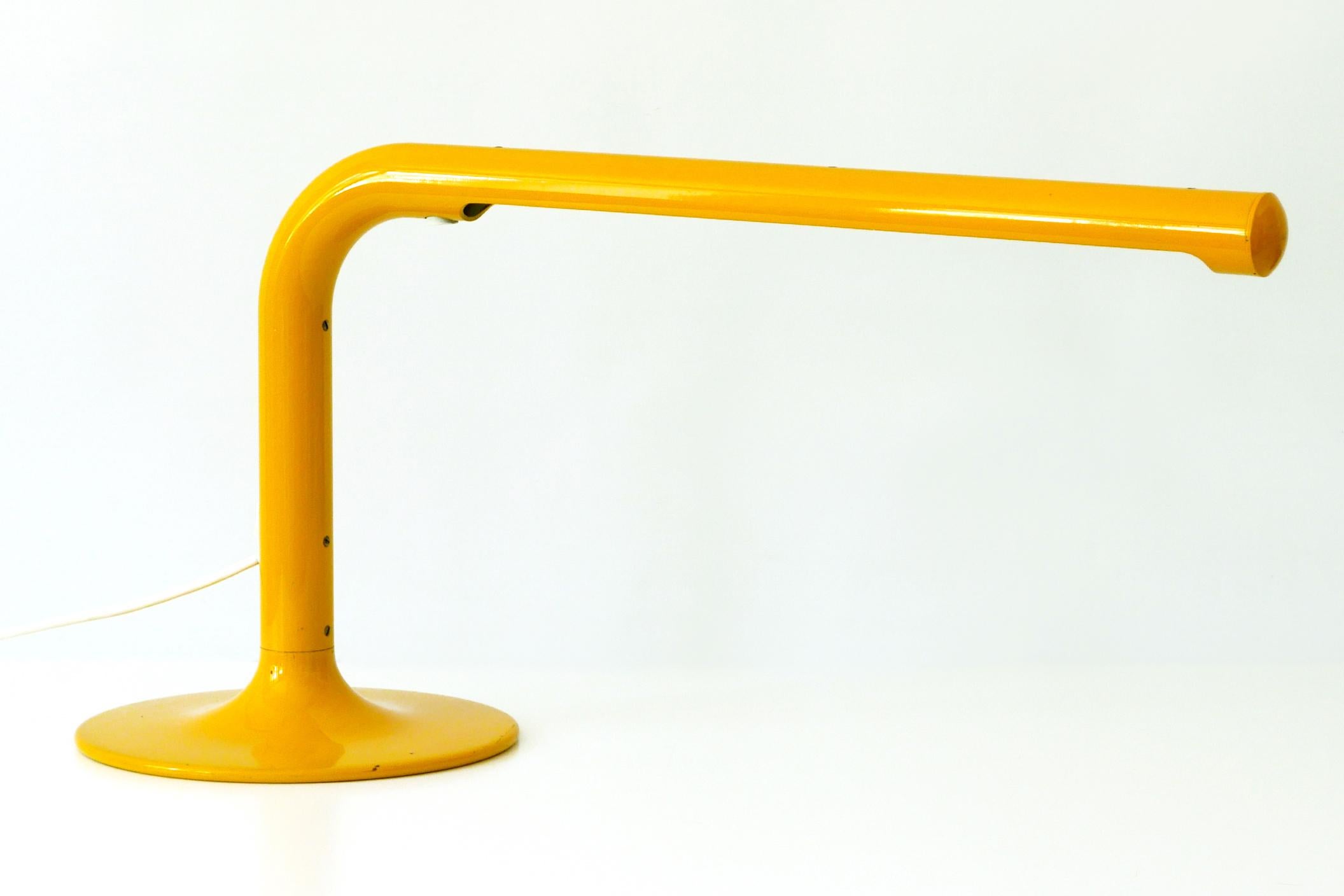 Large & Elegant Tube Table Lamp by Anders Pehrson for Ateljé Lyktan, 1960s For Sale 5