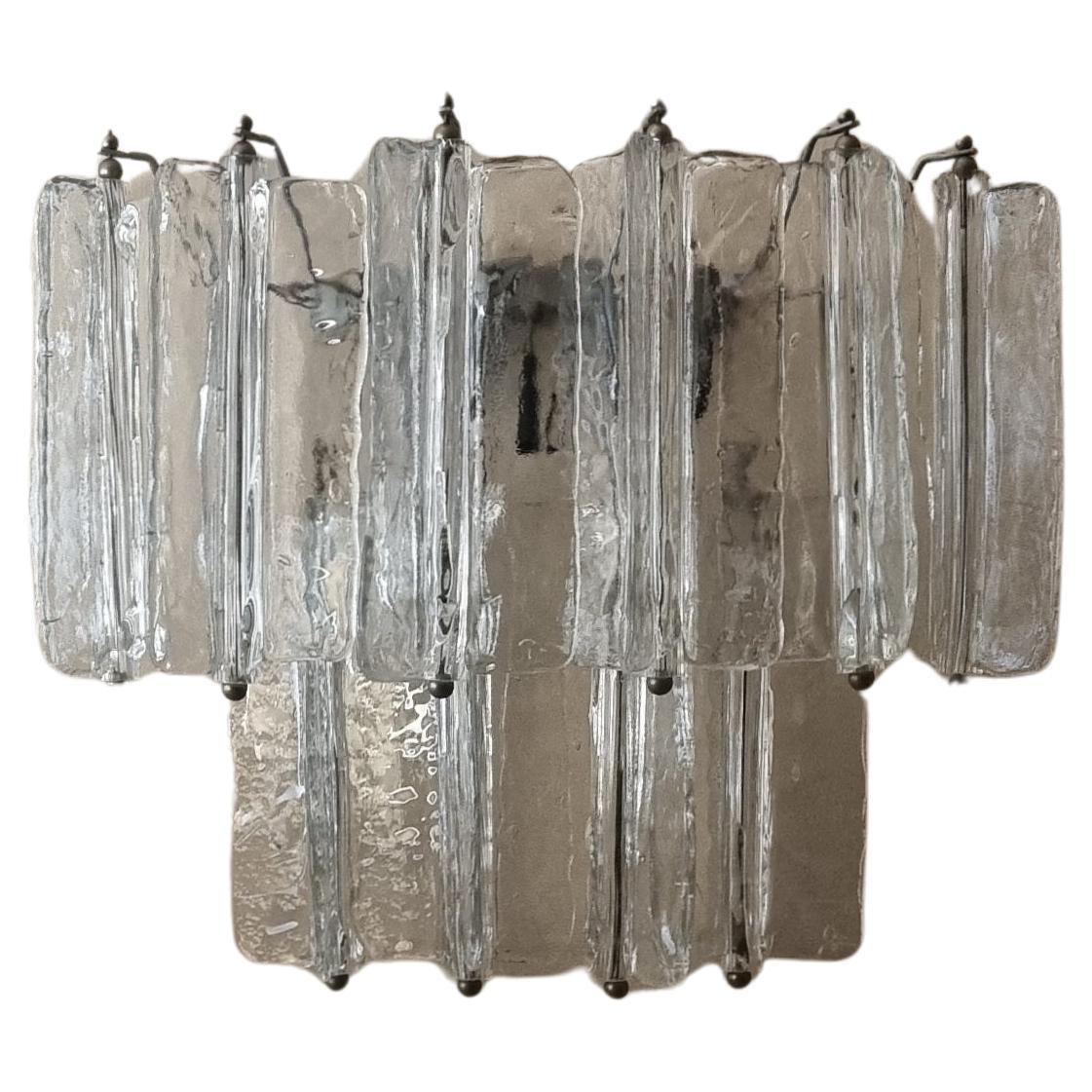 Aplique grande Elica diseñado por Toni Zuccheri para Venini 1965