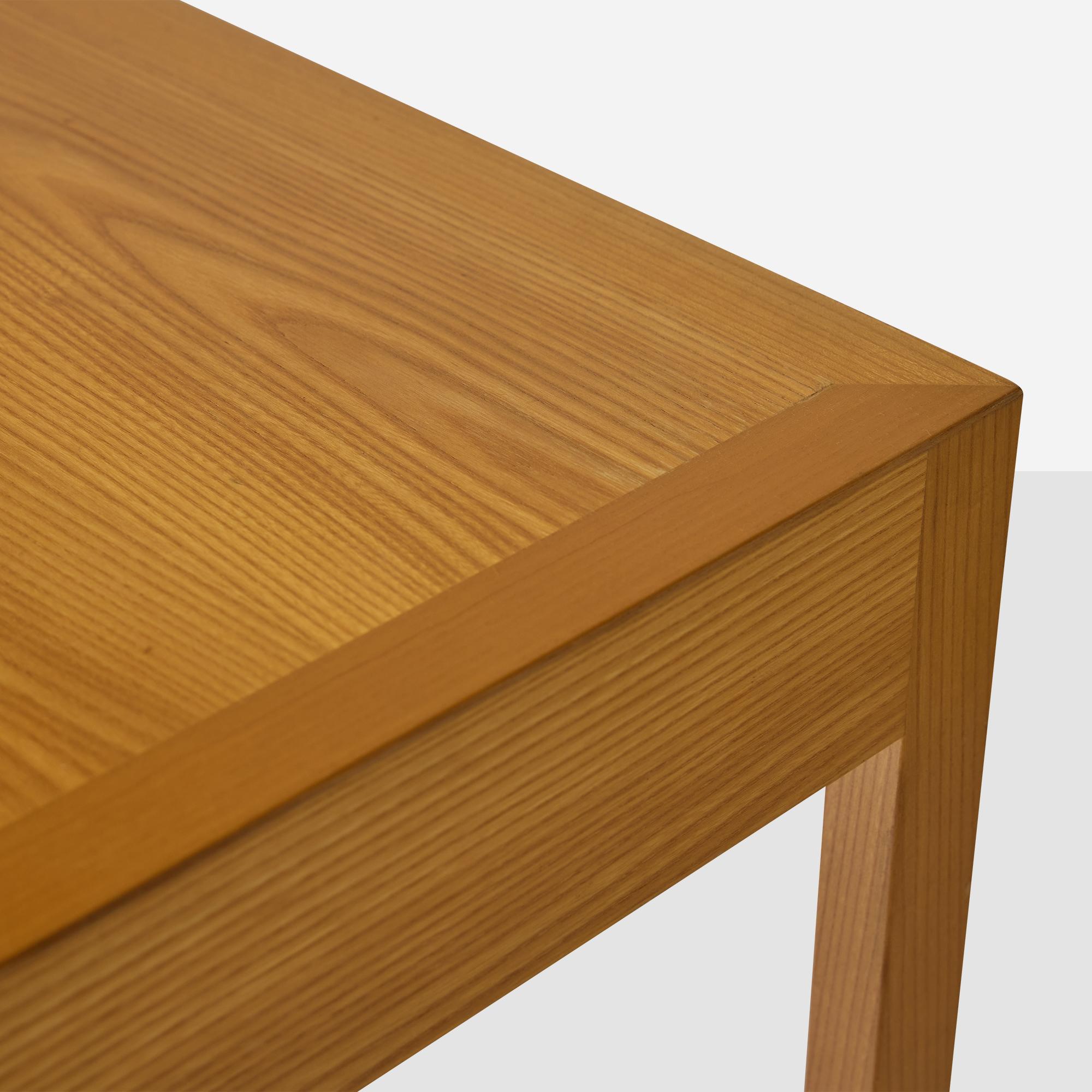 Scrivania grande in legno d'olmo di Bernt Petersen in vendita 5