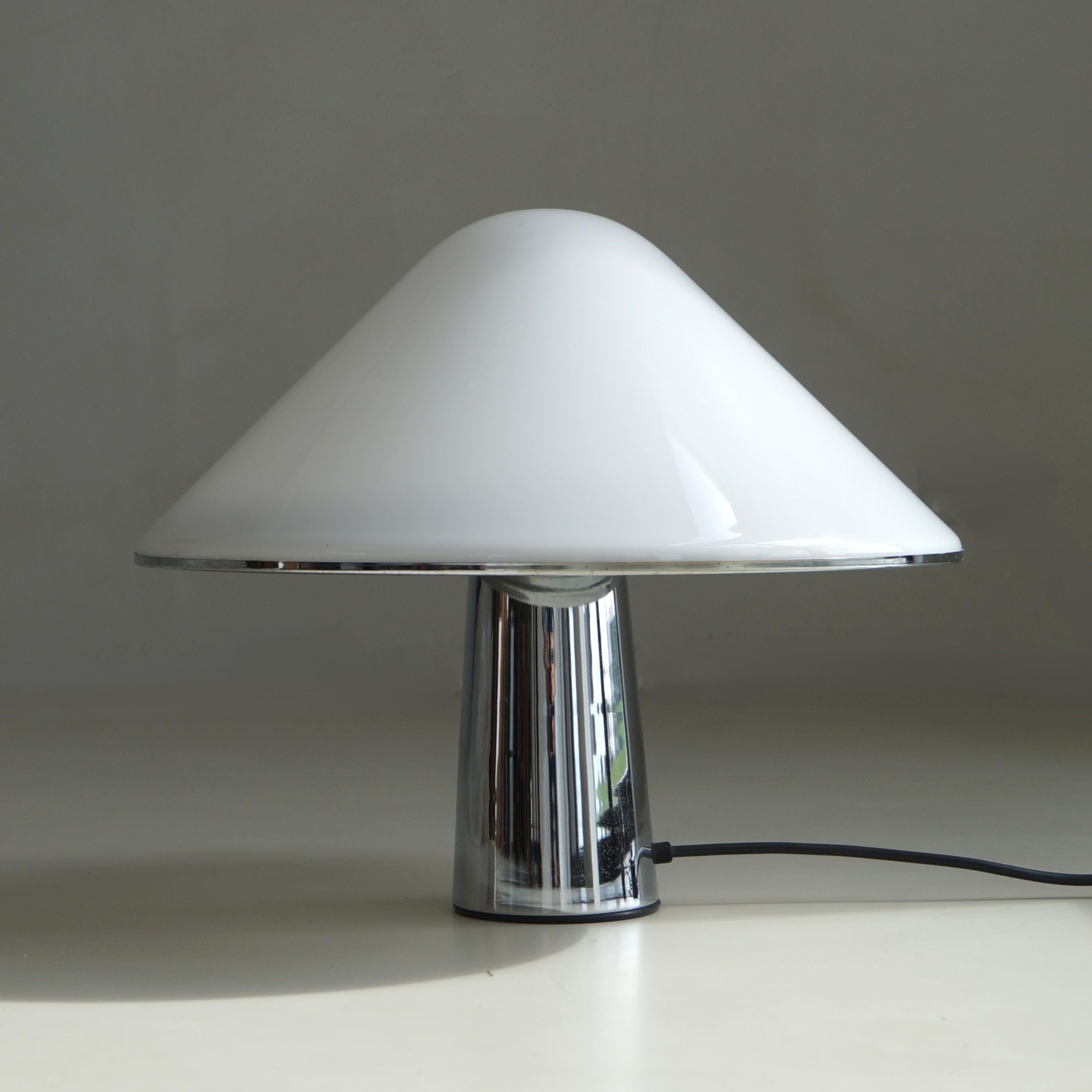 Large Elpis tablelamp by Harvey Guzzini for IGuzzini, 1970s For Sale 4