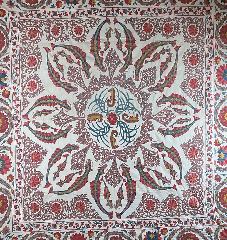 Large Embroidery Suzani Textile 13