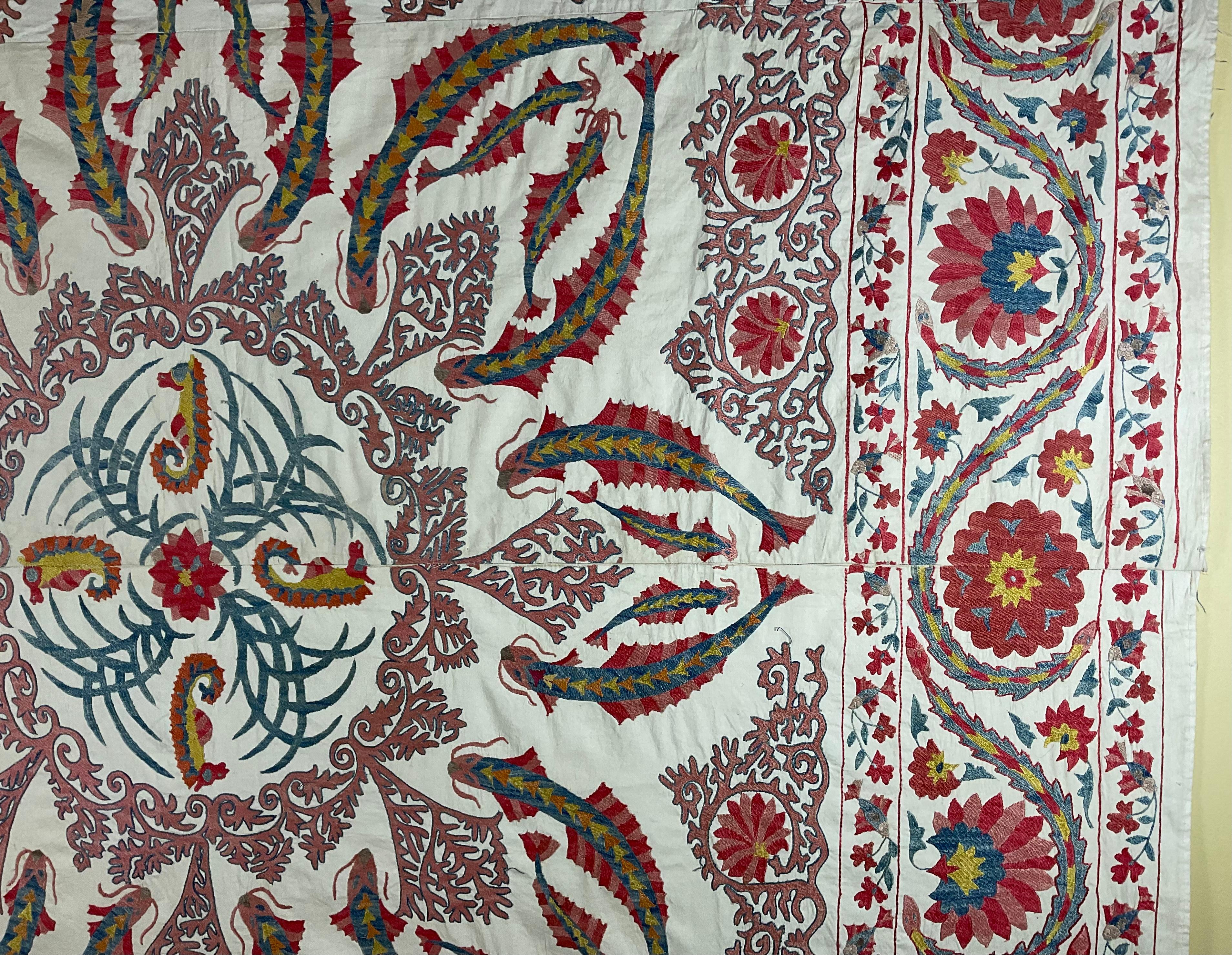 Large Embroidery Suzani Textile 1
