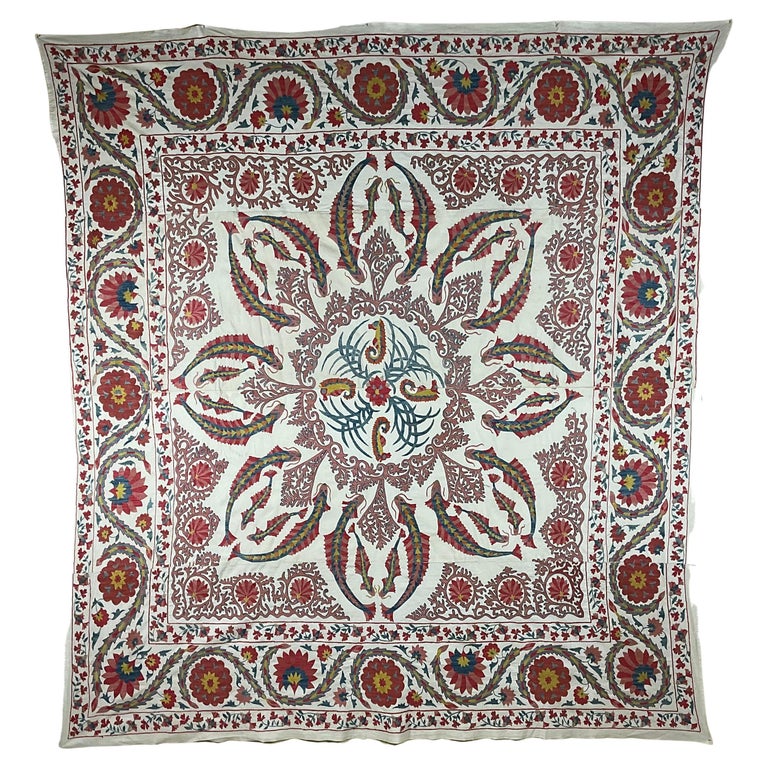 Large Embroidery Suzani Textile