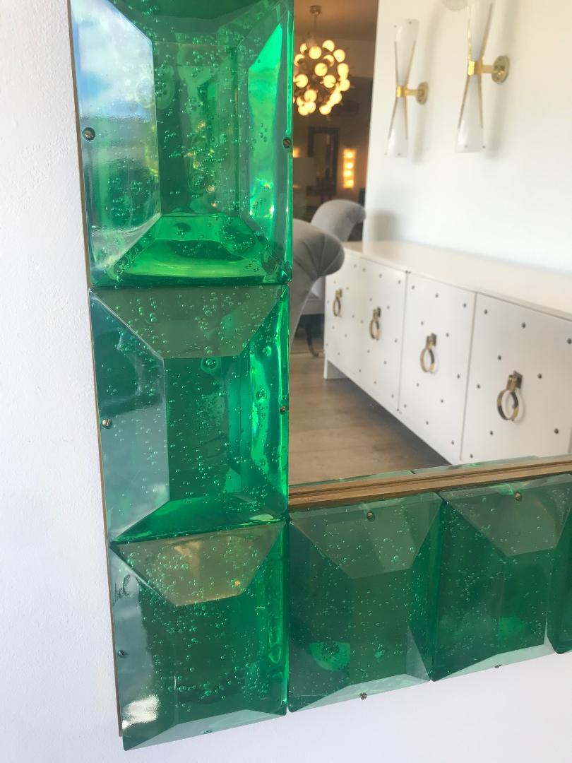 emerald green mirror