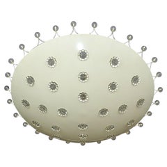 Large Emil Stejnar Flower Flush Mount Starburst Ceiling Lamp Chandelier Nikoll