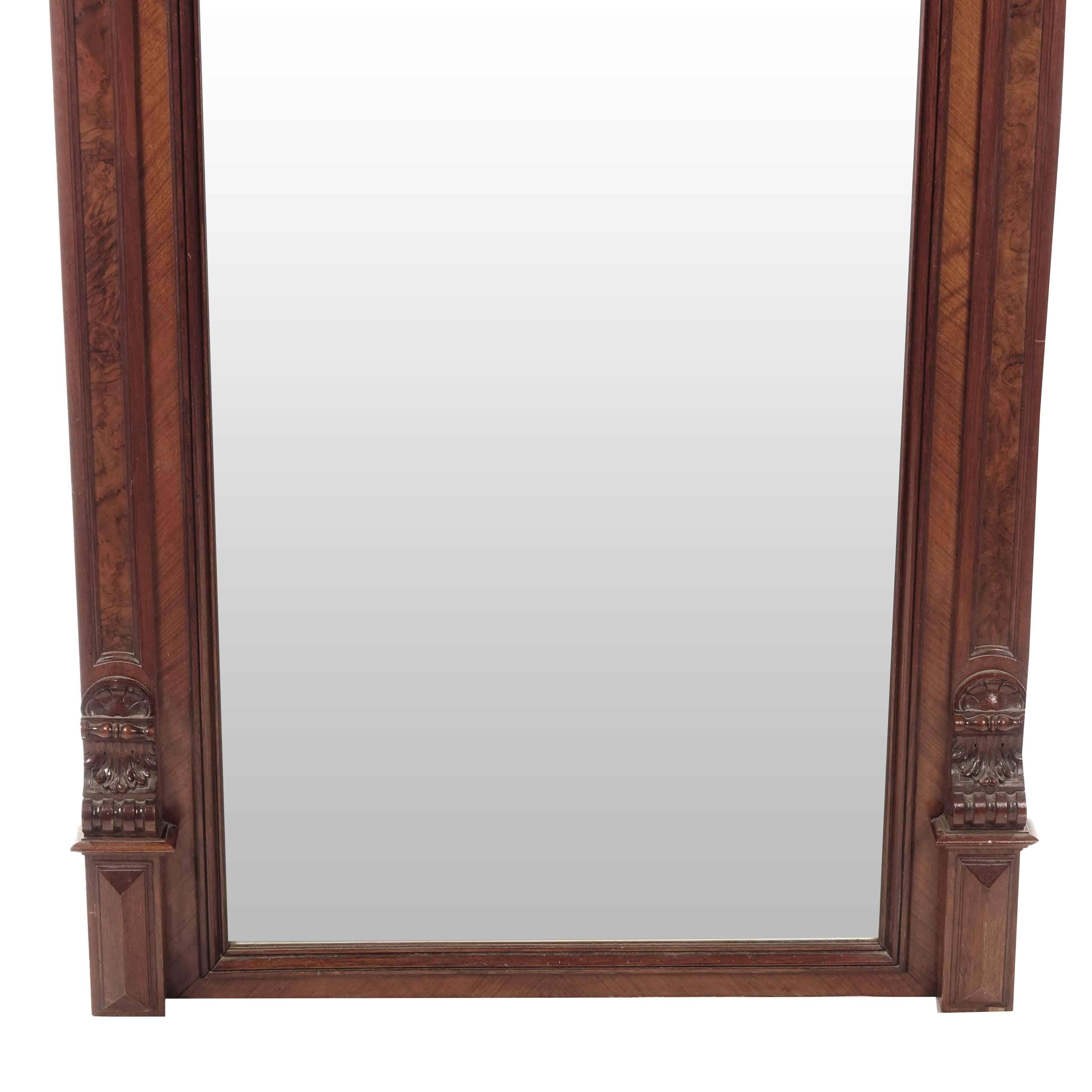 A large mirror in fantastic condition. Measures: Height 223cm and width 102cm.
   