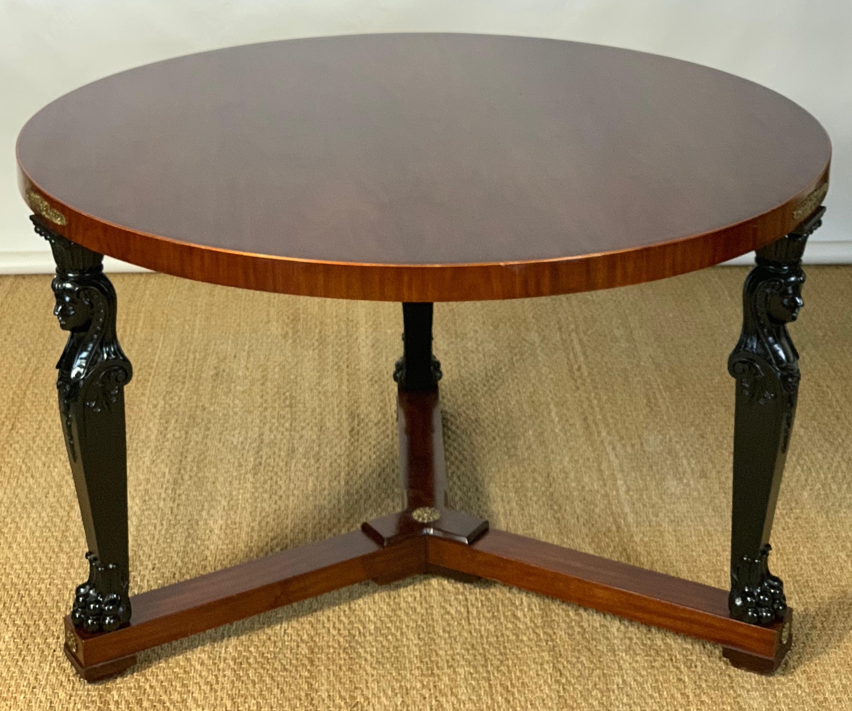 Large Empire Style Center Table 5