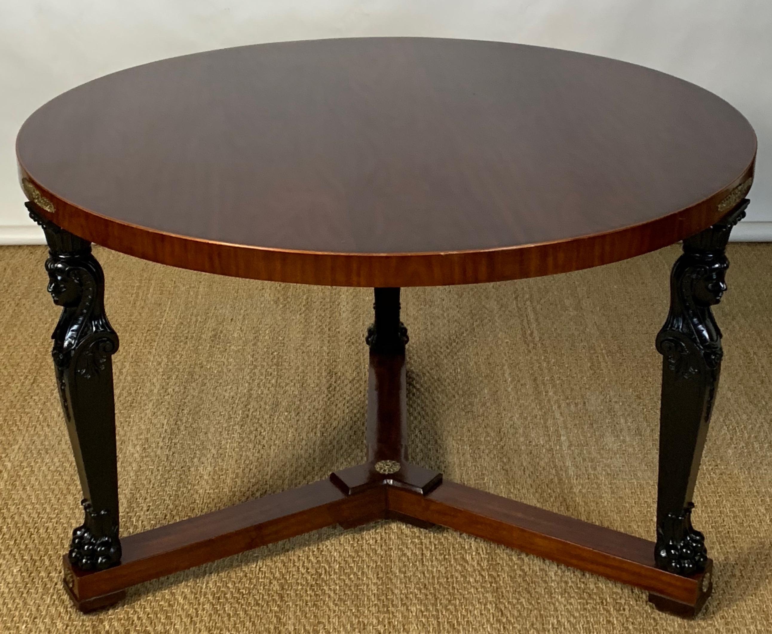 Large Empire Style Center Table 6