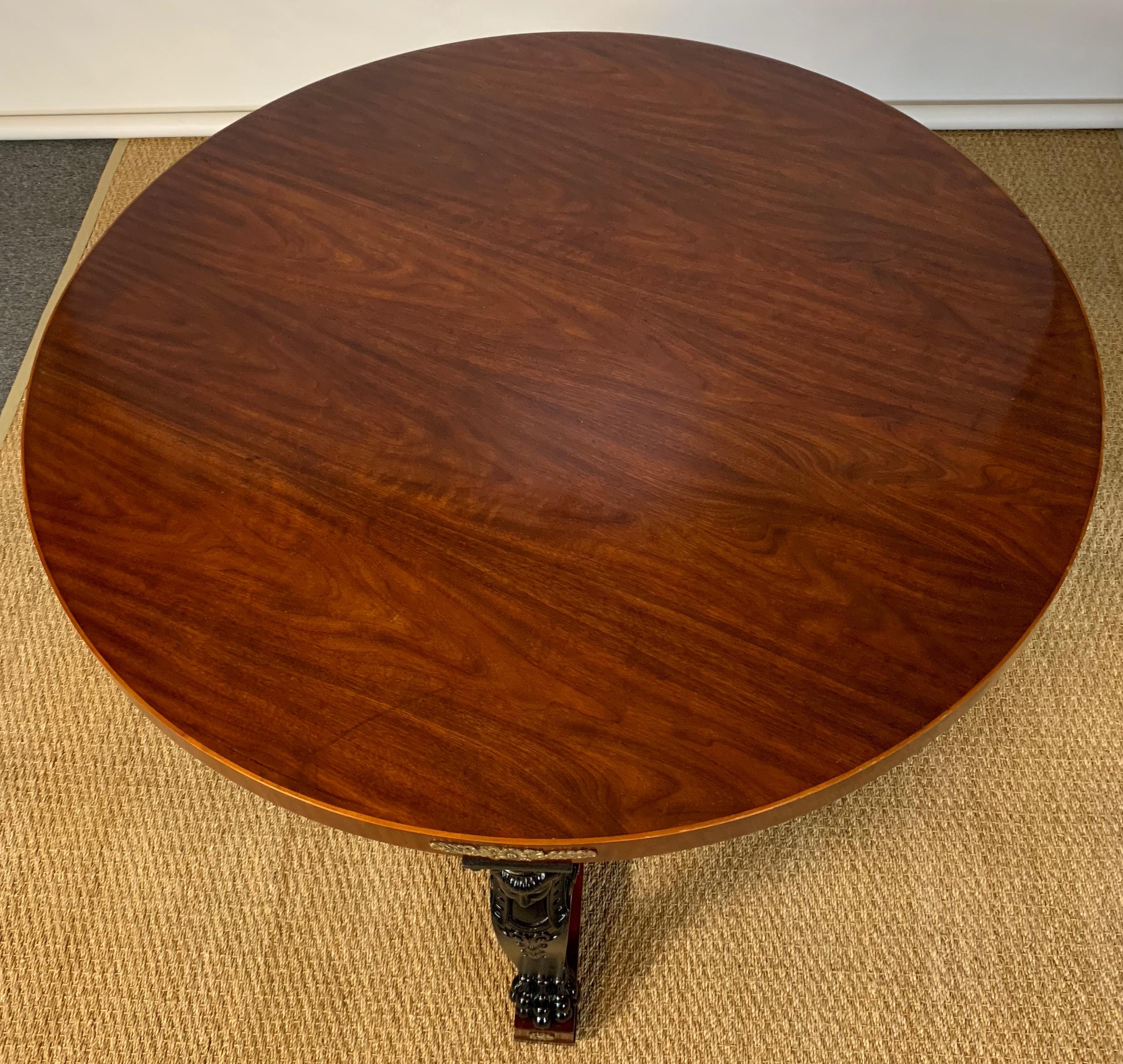 20th Century Large Empire Style Center Table