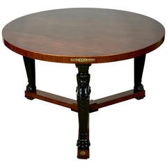 Large Empire Style Center Table