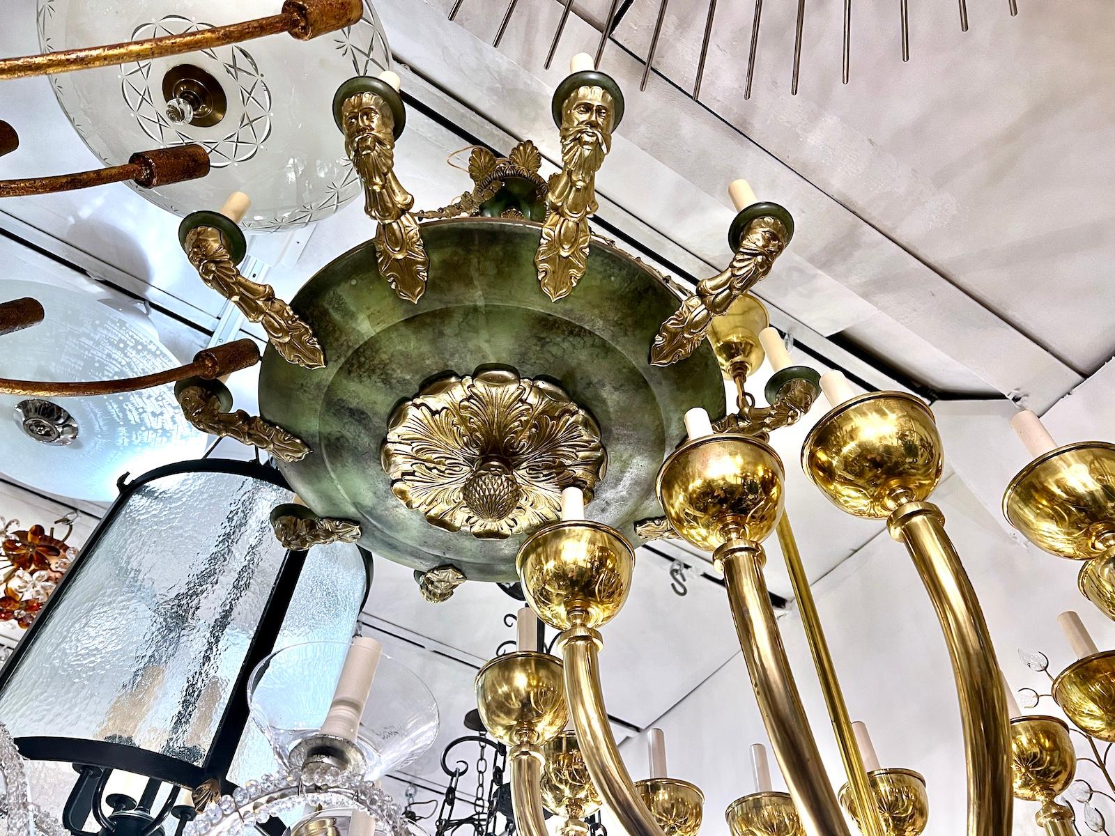 Large Empire Style Chandelier For Sale 1