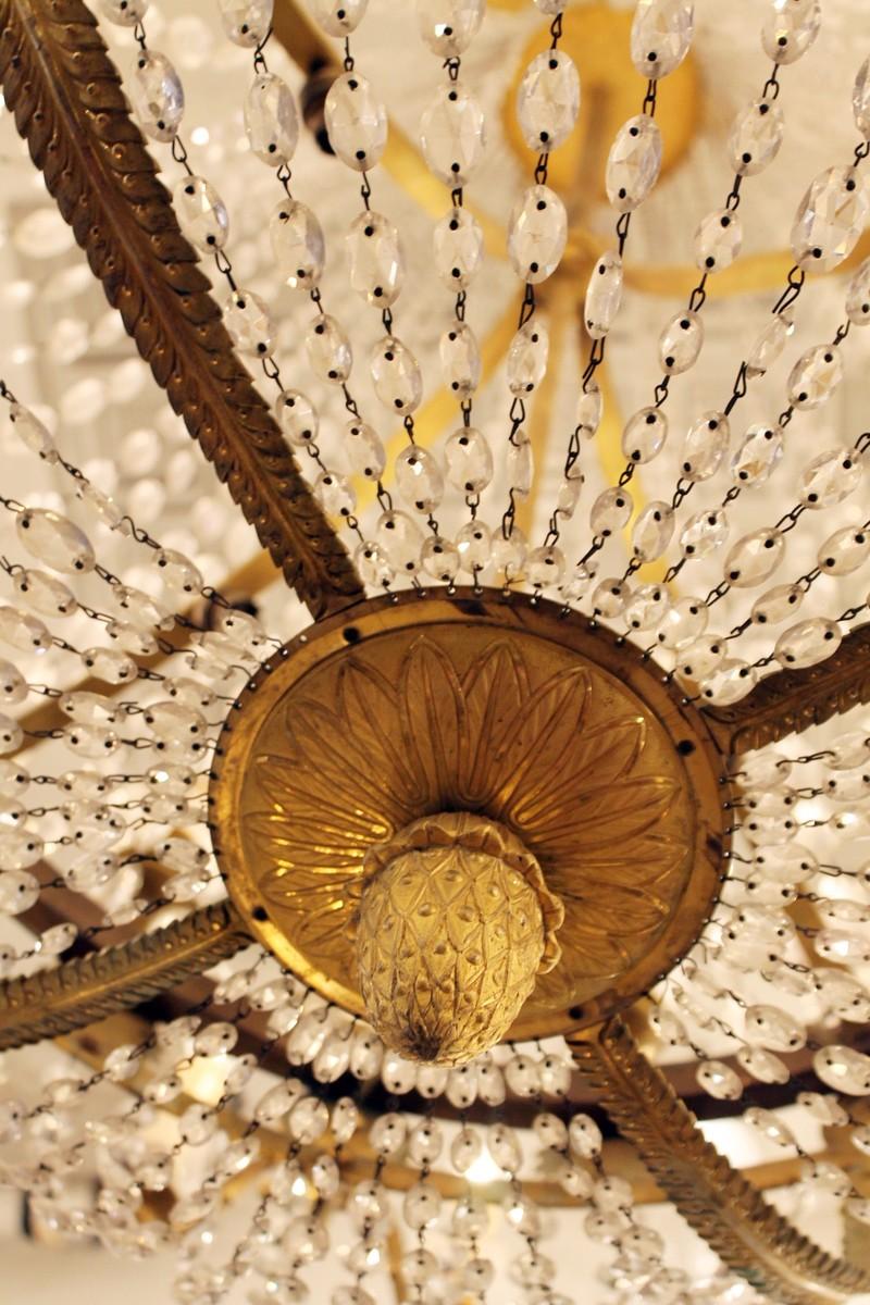 Large Empire Style Chandelier 