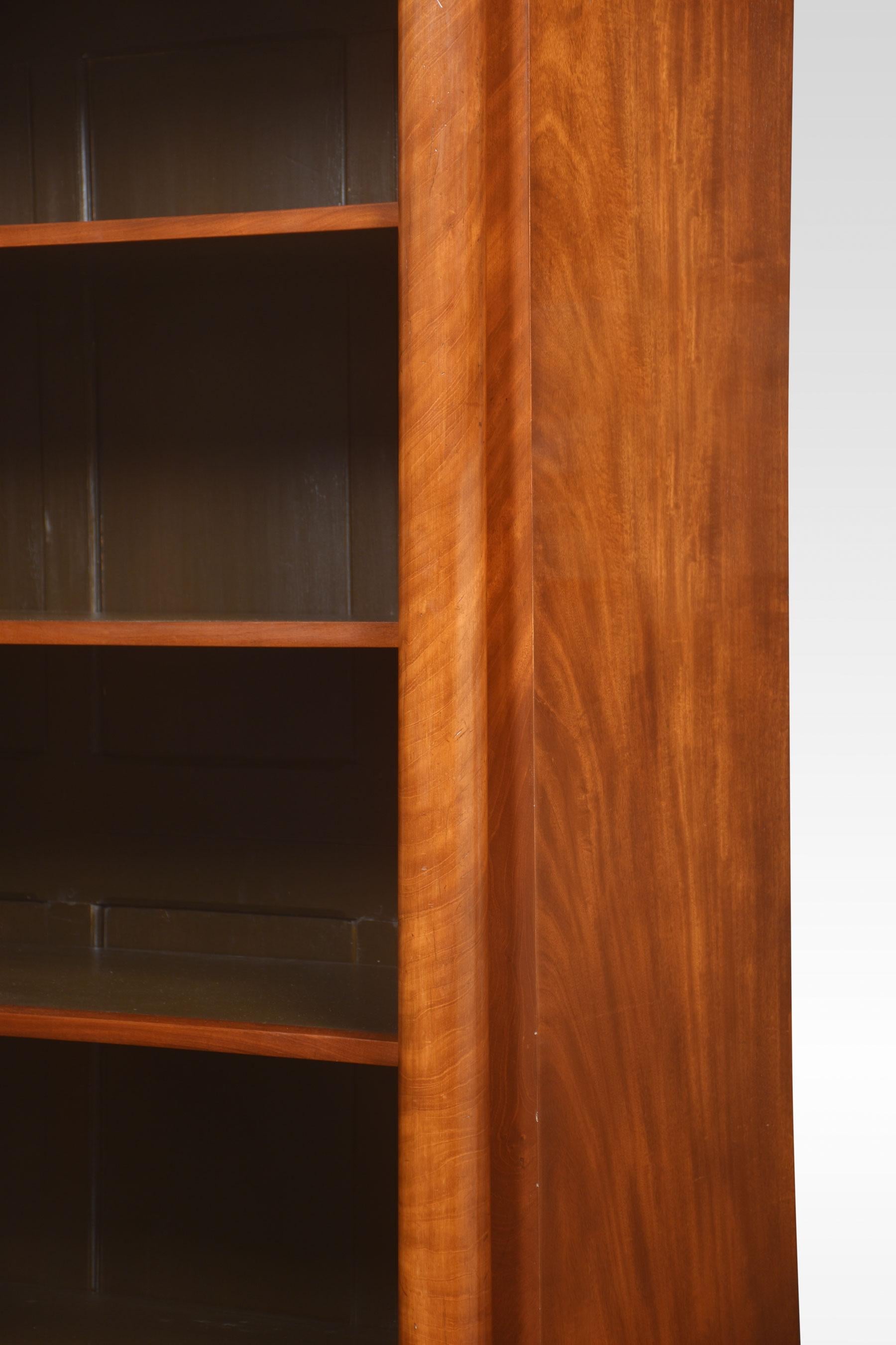 Large Empire Style Open Bookcase For Sale 1