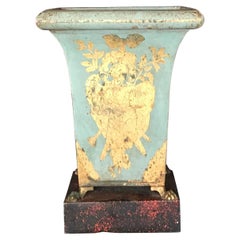 Large Empire Style Tole Jardinière