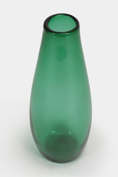 Large Empoli Mouth-Blown Vase, Italy, 1960s
