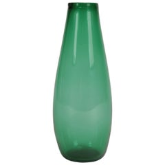 Large Empoli Mouth-Blown Vase, Italy, 1960s