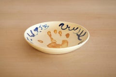 Large Enamel Plate by Jean-Baptiste Van Den Heede