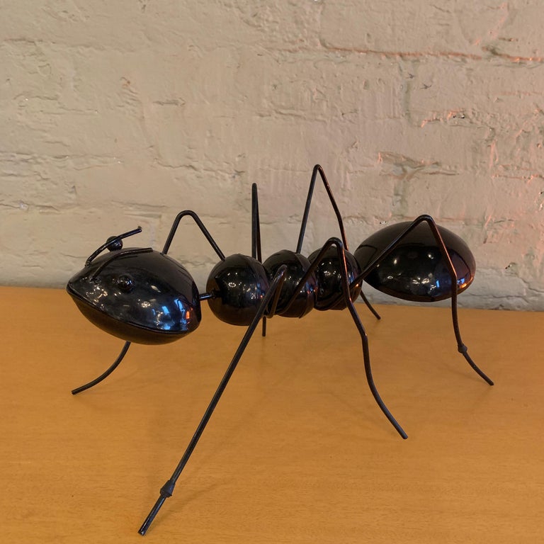 Large Enameled Metal Ant Sculptures at 1stDibs