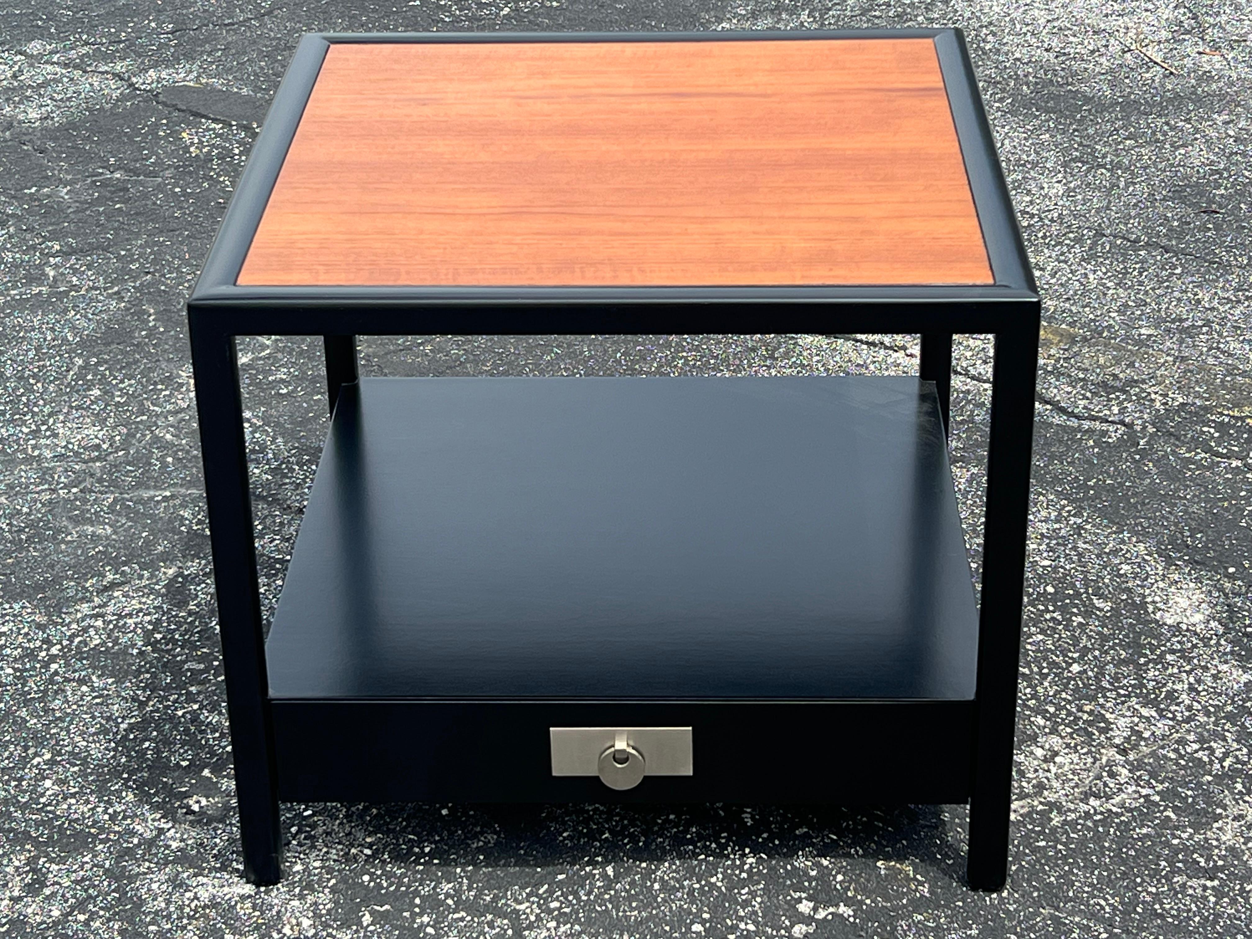 American Large End Table By Michael Taylor For Baker Ca' 1950's