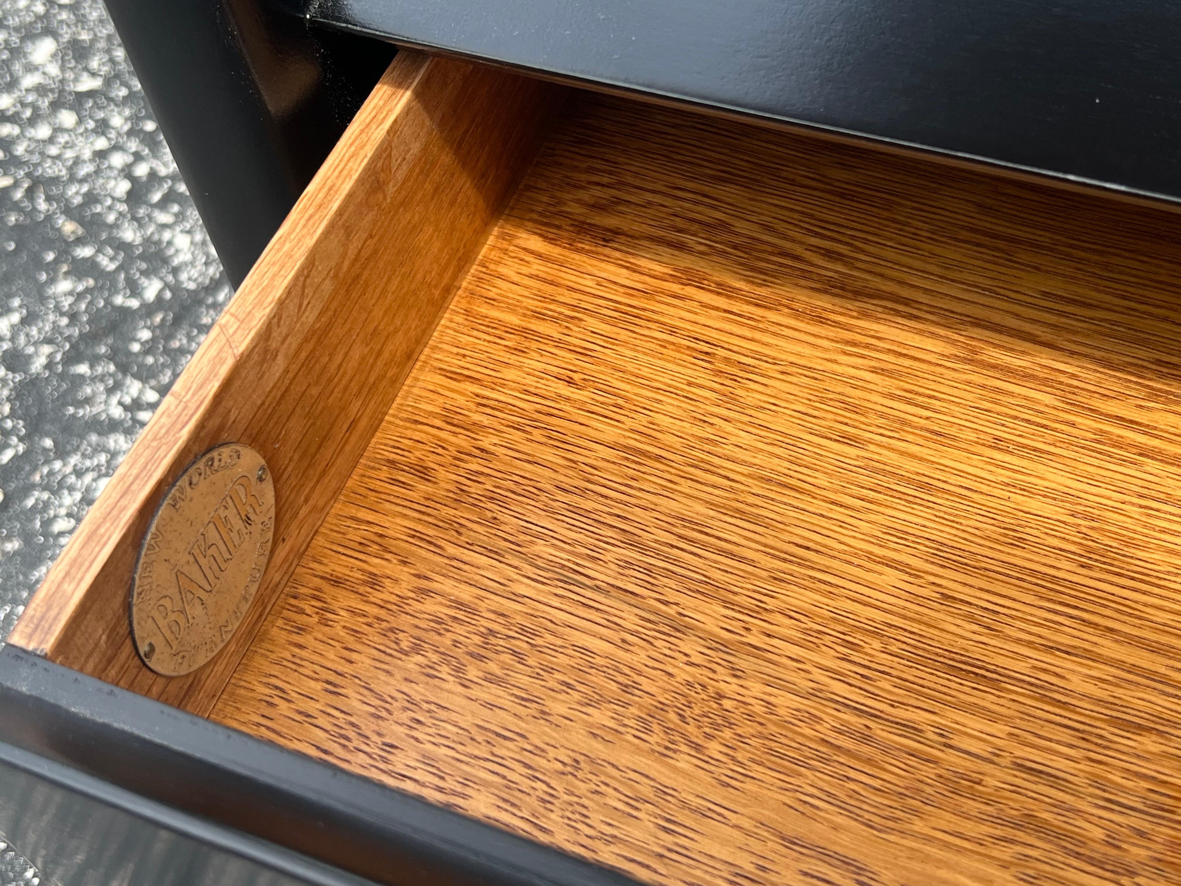 Large End Table By Michael Taylor For Baker Ca' 1950's 2