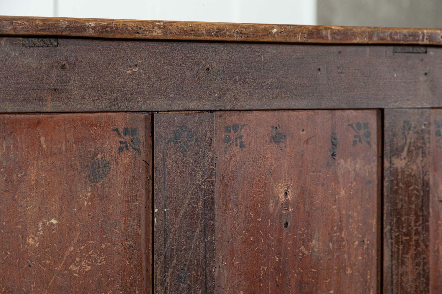 Large English 19thC Pine Counter / Kitchen Island 10