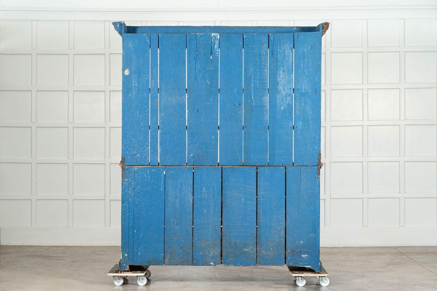 Large English 19thC Pine Dresser For Sale 11