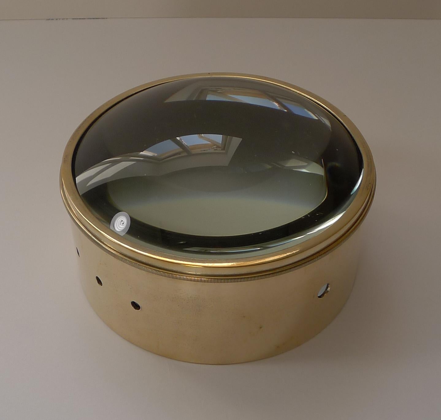 vintage desk magnifying glass