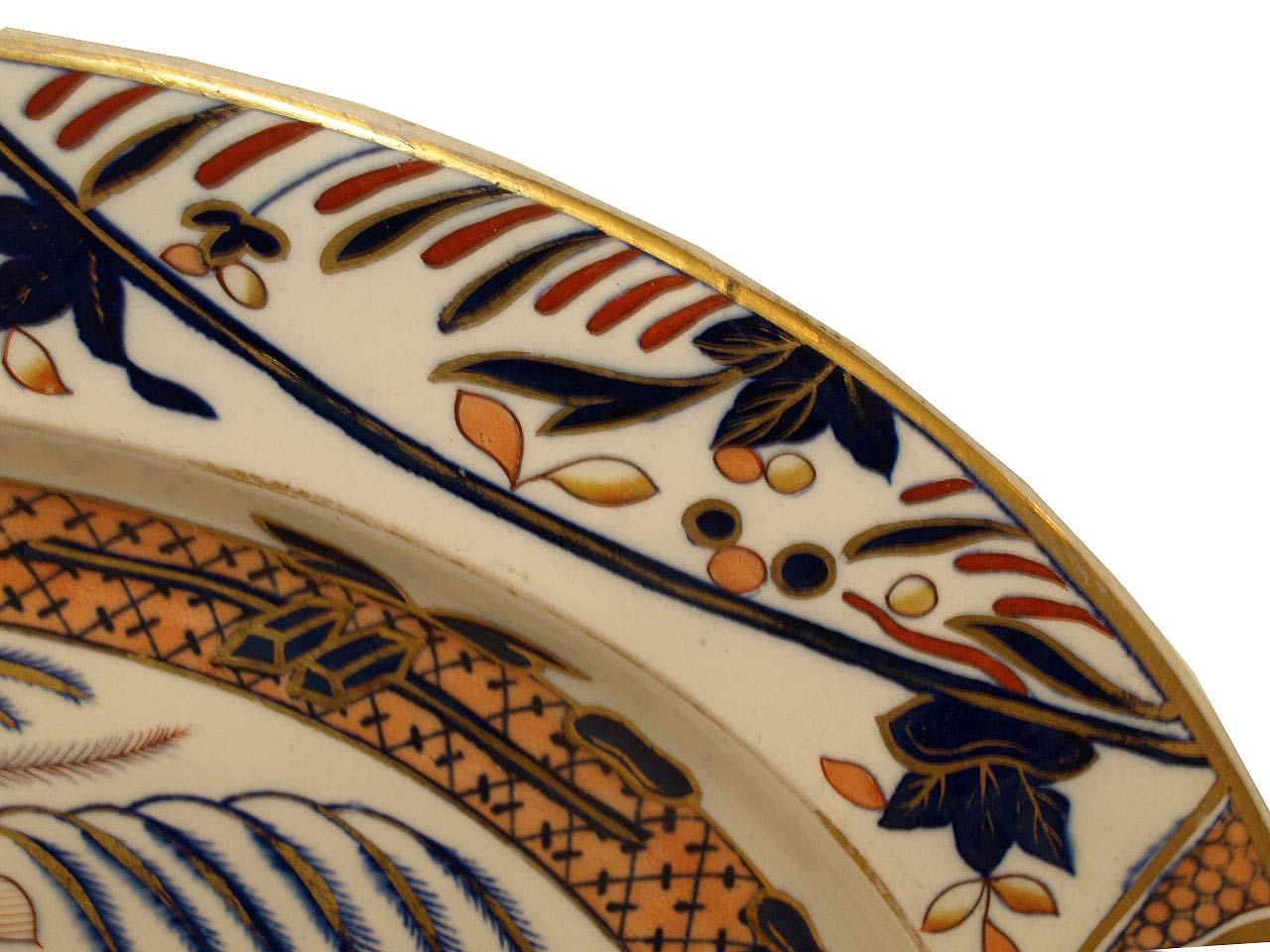 Large English Ashworth Ironstone Platter 5