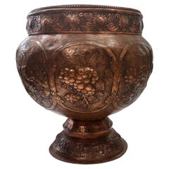 Large English Copper Bowl
