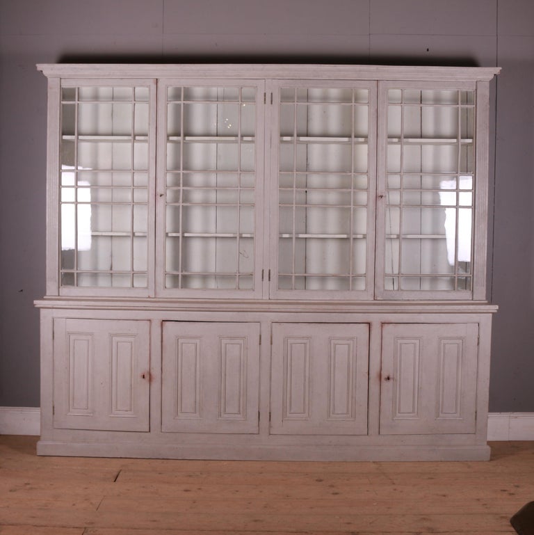 Large English Country House Bookcase For Sale at 1stDibs